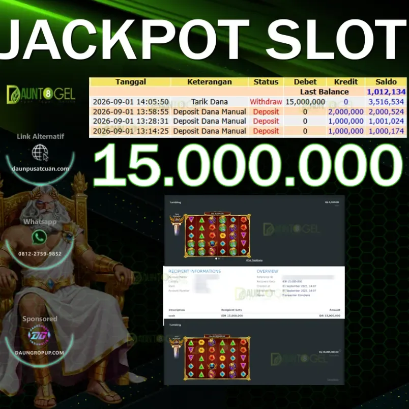 MAXWIN SLOT GATES OF OLYMPUS SUPER SCATTER - DAUNTOGEL - Rp15.000.000