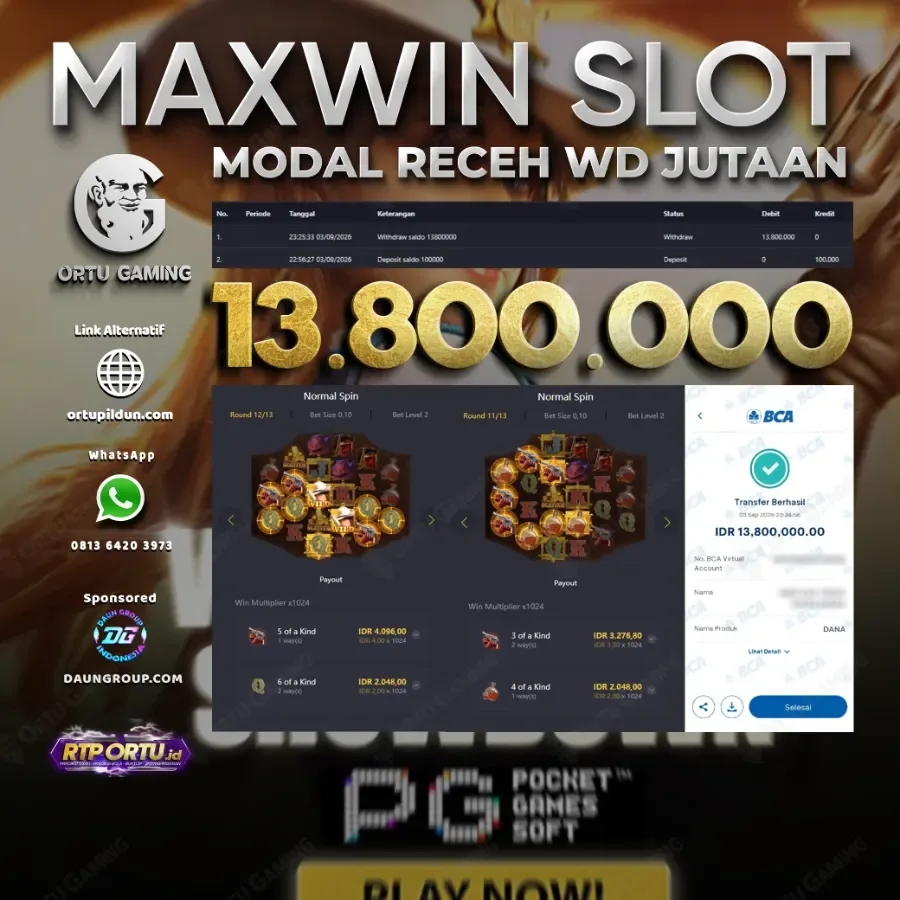 MAXWIN SLOT WILD BOUNTY SHOWDOWN - ORTU GAMING - Rp13.800.000