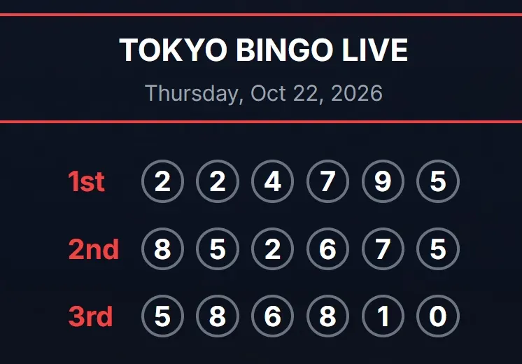 TOKYOBINGO