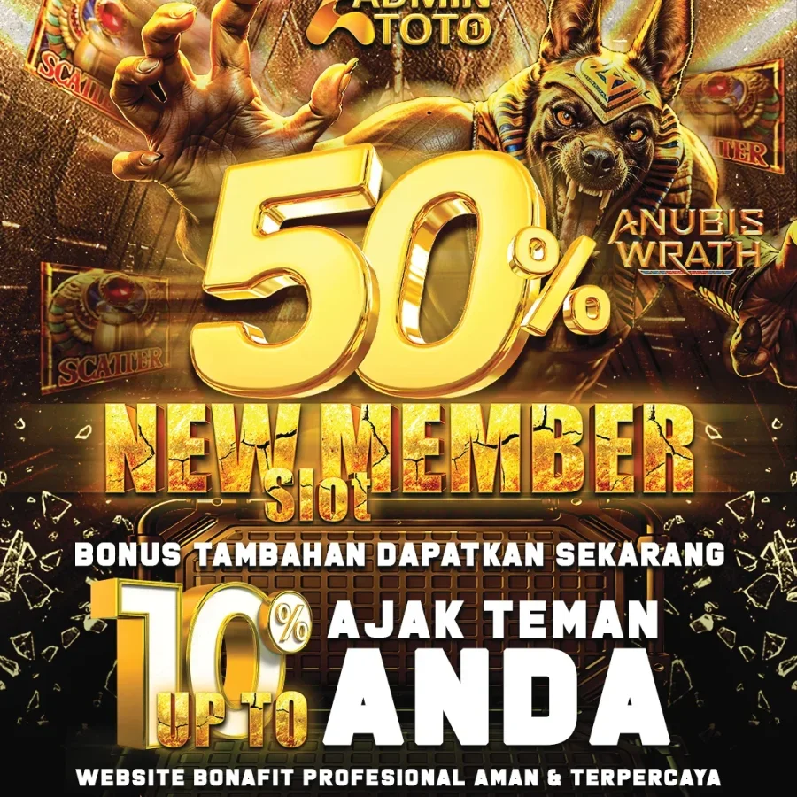 BONUS NEW MEMBER 50%