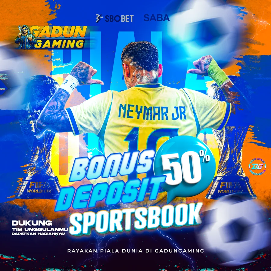 BONUS DEPOSIT 50% SPORTSBOOK PIALA DUNIA