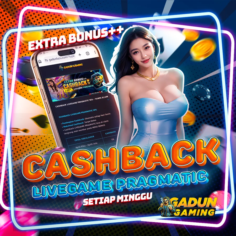 CASHBACK LIVEGAME PRAGMATIC