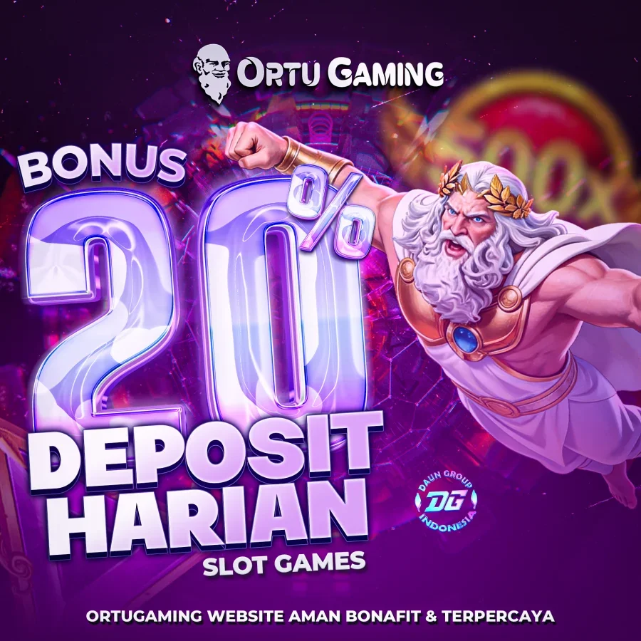 BONUS DEPOSIT 20% ALL GAMES