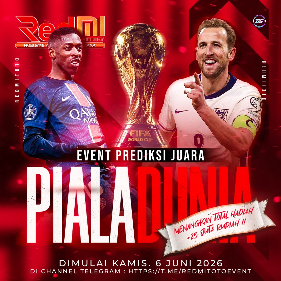 PREDIKSI JUARA DUNIA REDMITOTO HADIAH +25 JUTA RUPIAH